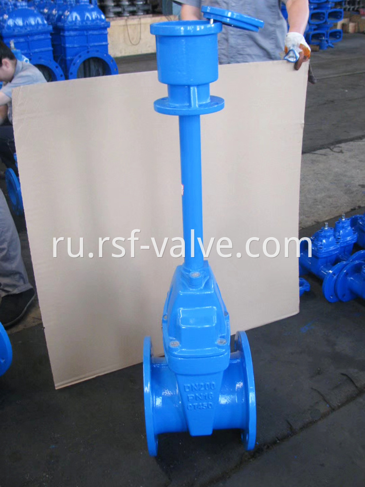 Resilient Seat Gate Valve With Extended Shaft
